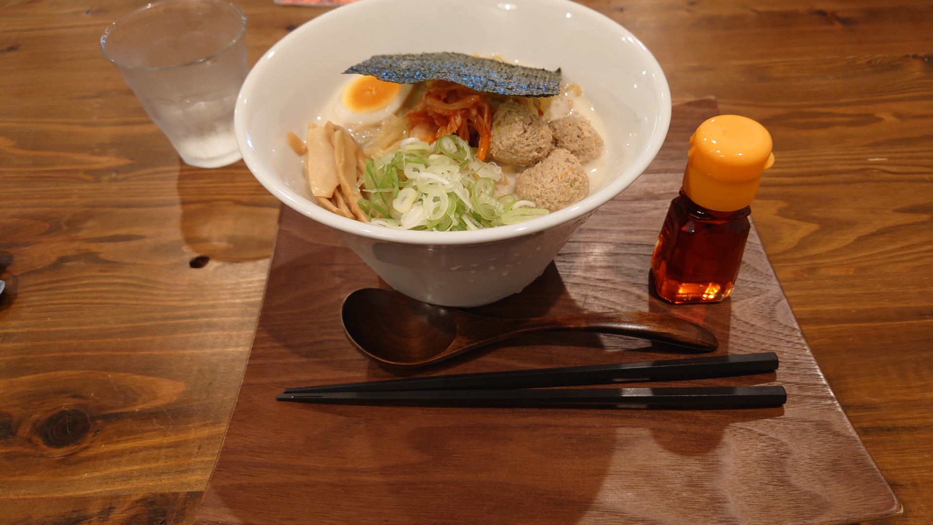 知床鳥の豆乳ラーメン